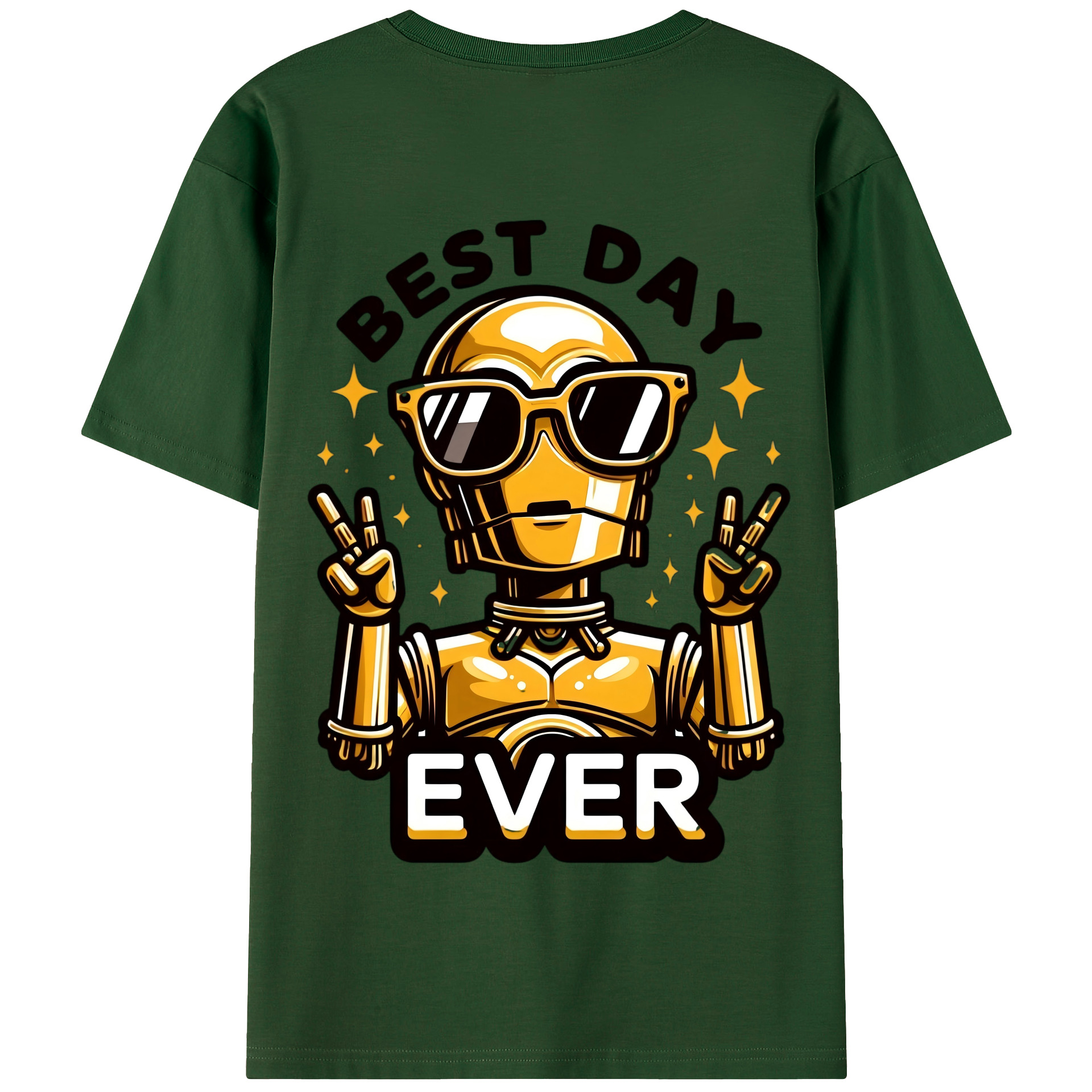 （画像用） スター・ウォーズ Star Wars 綿100％半袖Tシャツ（背面プリント）